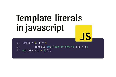 Template Literals Example 3