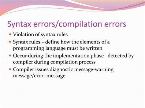 Template Syntax Errors