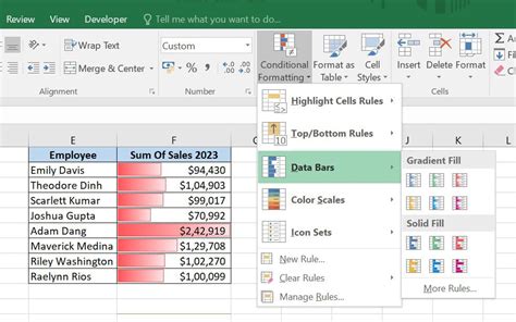 Template with Conditional Formatting