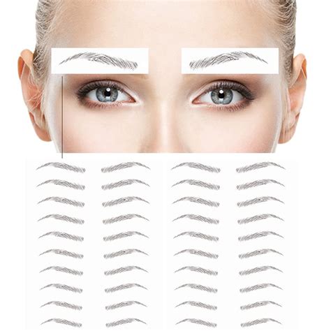 Temporary Tattoo Eyebrows