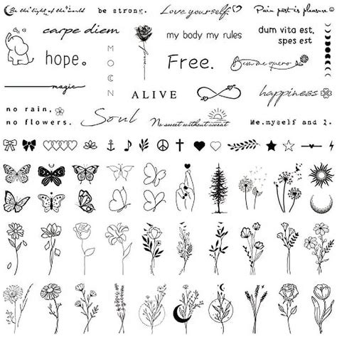 Temporary tattoo ideas