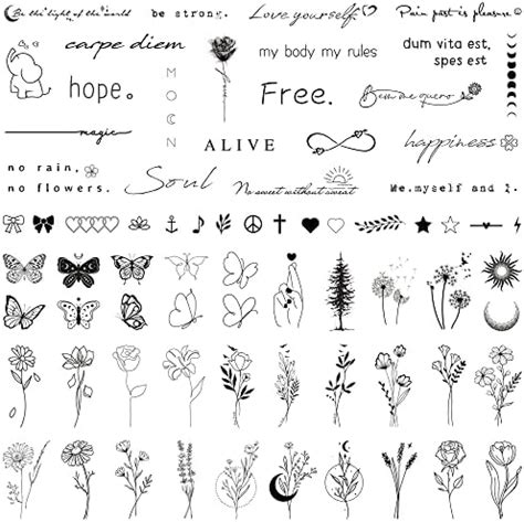 Temporary tattoo ideas for women