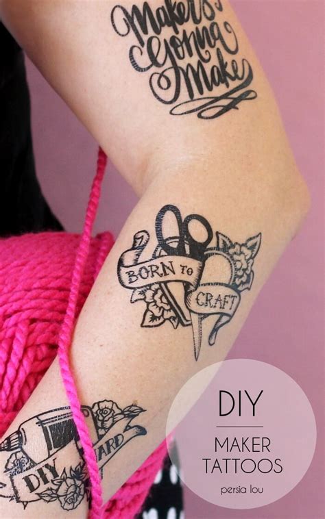 Temporary tattoo marker tips and tricks