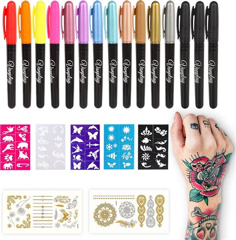 Temporary Tattoo Pen Designs