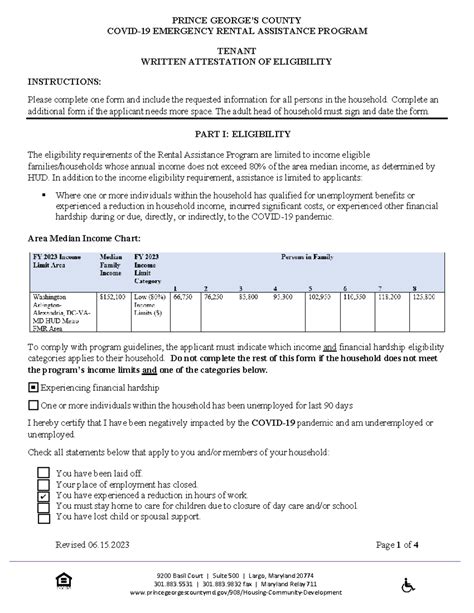 Verifying Tenant Eligibility