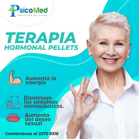 Imagen de un paciente con terapia de reemplazo hormonal