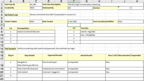 Choose the Right Test Case Template Fields