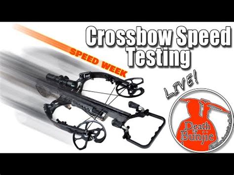 Testing a crossbow