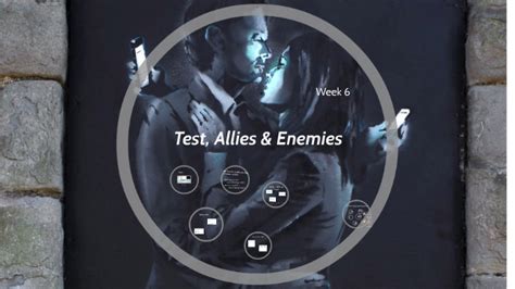 An image representing the hero's encounters with tests, allies, and enemies, who shape their journey and growth.