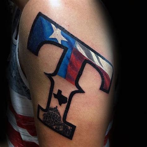 Texas arm tattoo designs