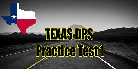 Texas DPS Driver License Practice