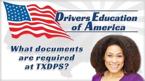 Texas DPS Driver License Requirements