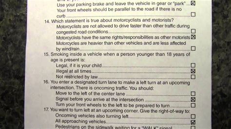 Texas Driver License Written Test