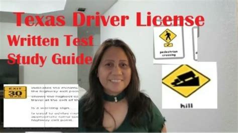 Texas Driver License Written Test Process