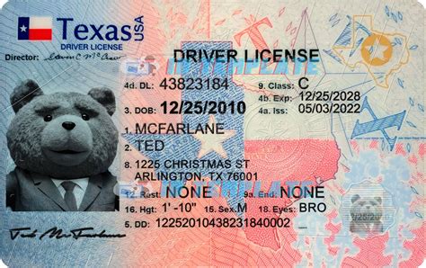 Texas Drivers License Gallery Image 7