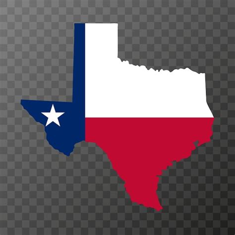 Texas Flag Template