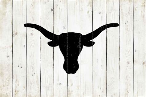 Texas Longhorn Template