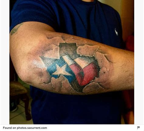 Texas pride tattoo design