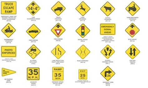 Texas Road Signs and Markings