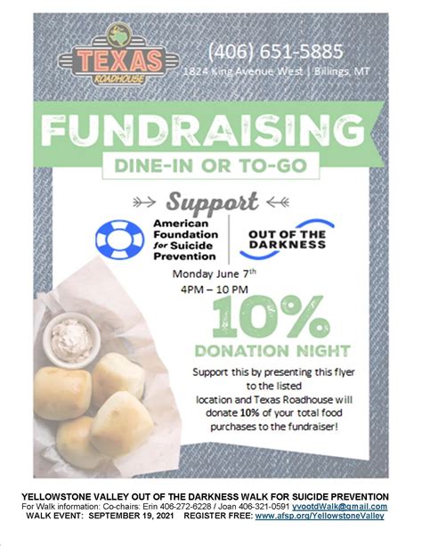 Texas Roadhouse Charitable Donations