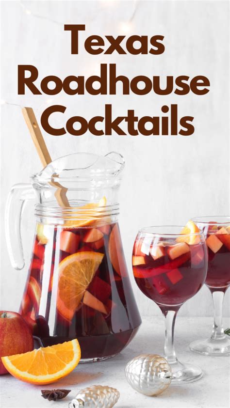 Texas Roadhouse Handcrafted Cocktails