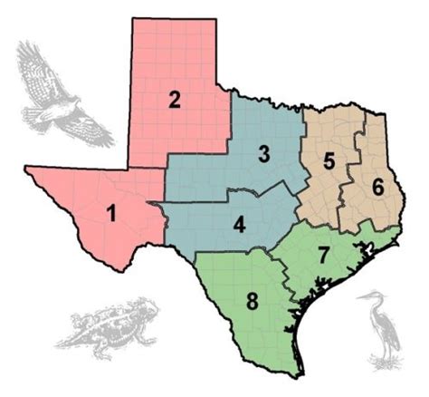 Texas Wildlife Map