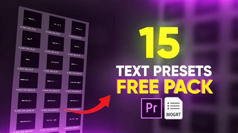 Text Animation Templates for Premiere Pro