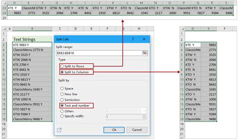 Text before space Excel formula