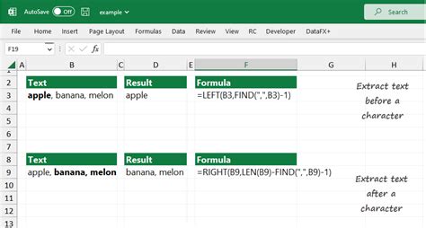 Text Extraction in Excel Image 1