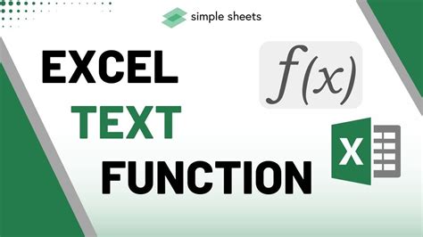 Using the TEXT function in Google Sheets