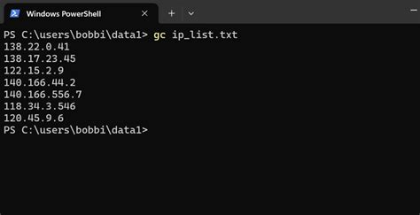 Text Function IP Address Sorting