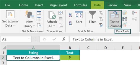 Text to Columns Feature in Excel