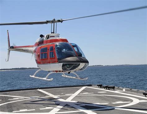 TH-57 Sea Ranger in flight