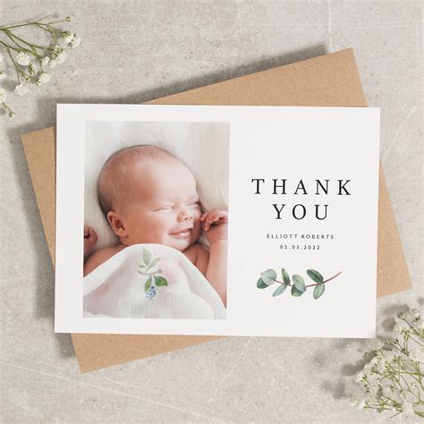 Thank you cards for baby gifts