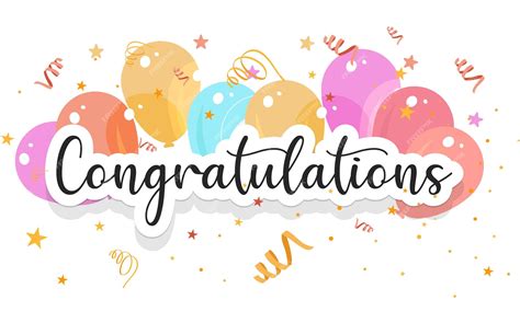 Thank You Congratulations Banner Template