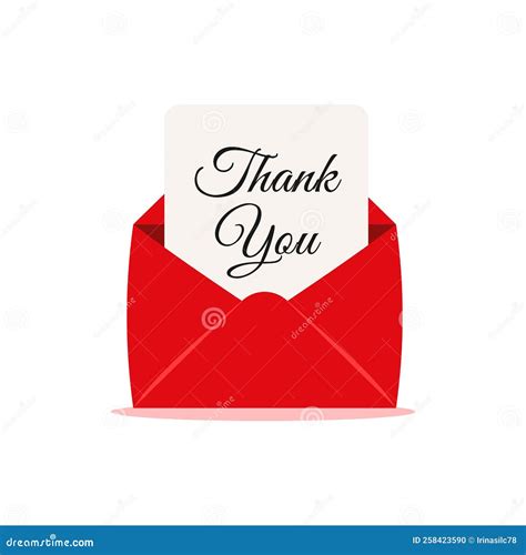 Thank You Envelope Template