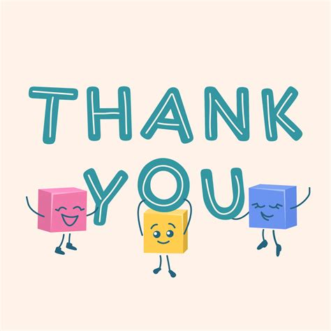 Thank You Picture Printable