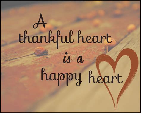 Thankful Heart PowerPoint Template