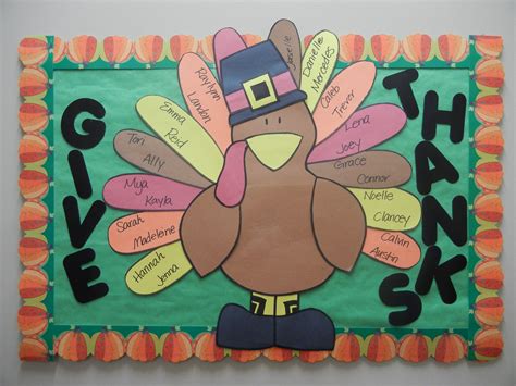 Thanksgiving Bulletin Board Ideas