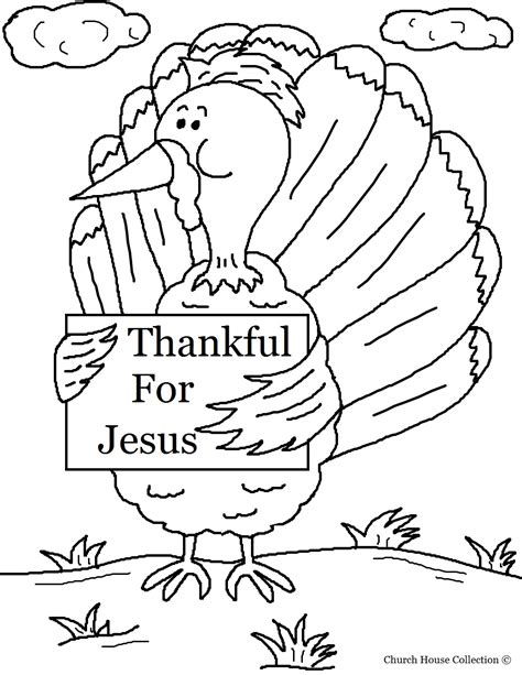 Thanksgiving Church Coloring Pages Gallery