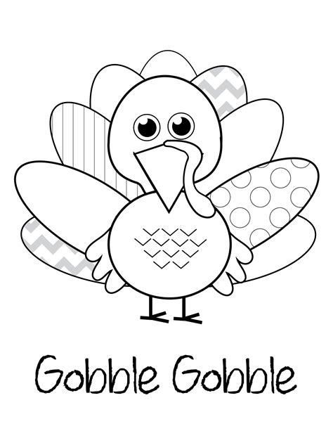 Thanksgiving Coloring Sheets for Kids