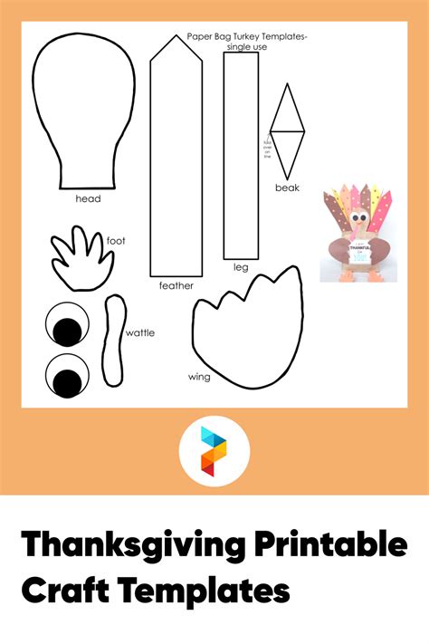 Thanksgiving Crafts Template