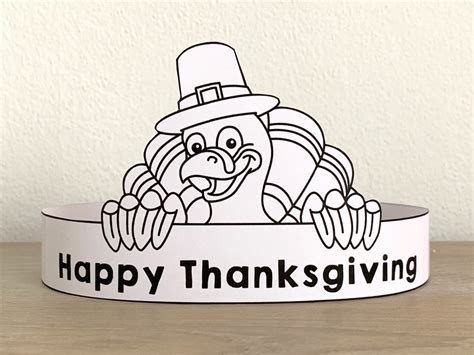 Thanksgiving crown template idea 5