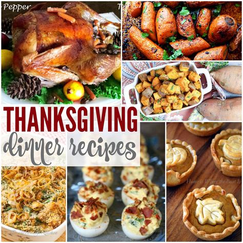 Thanksgiving dinner ideas