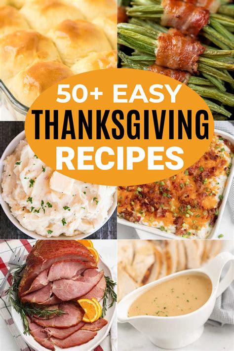 Thanksgiving food ideas