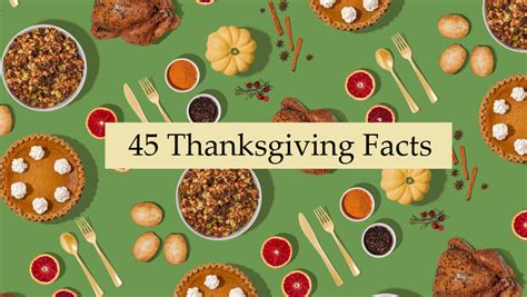 More Thanksgiving fun facts