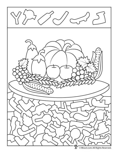 Thanksgiving Hidden Pictures for Kids 1