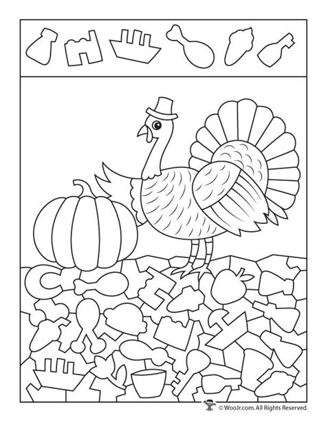 Thanksgiving Hidden Pictures for Kids 6