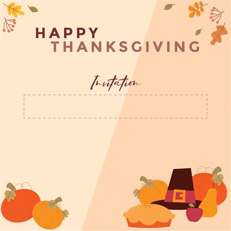 Thanksgiving Invitation Template 10