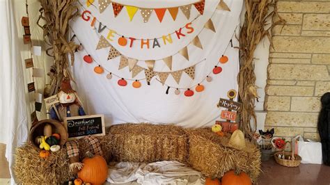 Thanksgiving Photo Booth Ideas